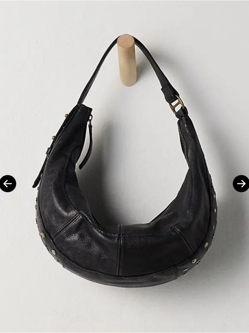 Free People Stellar Leather Shoulder Bag 🔥 - Picture 3 of 4
